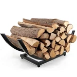 Curved Firewood Holder Outdoor: 30 Inch Heavy-duty Rack, Indoor.... Fixed Price $52.52.