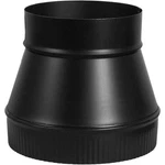 Imperial Black Stove Pipe 6" - 7" Increase Big End Crimped 24 Guage BM0061 New. Fixed Price $22.99.