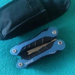 Mustad Folding Multi Tool, With Scissors. Stainless (#9A). Fixed Price $12.99.