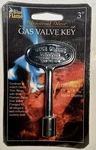 Blue Flame 3 Gas Valve Key Universal Decor Polished Chrome Brand New. Fixed Price $8.99.