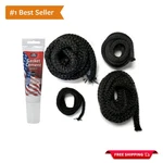 Gasket Kit 3421 For Vermont Castings Resolute Pre-measured Graphite Fiberglass. Fixed Price $59.49.