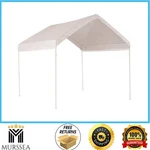 Shelterlogic 10X10 Ft Max Ap Canopy White Waterproof Steel Frame Outdoor Tent. Fixed Price $204.99.