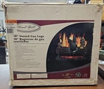 Pleasant Hearth, Fireplace Logs 45000-BTU Dual-burner Vented Gas. Fixed Price $97.50.