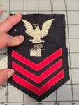 Original Us Navy Petty Officer 1 Class Rate Fire Control Technician 4637. Fixed Price $32.00.