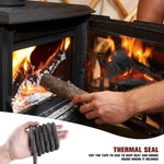 Graphite Impregnated Fiberglass Gaskets (3/4" X 84" Rope) For Woodburning Stove. Fixed Price $13.21.