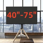 Unho Heavy Duty Corner Floor Tv Stand 40-75 Inch Mount Solid Wood Leg Shelf. Fixed Price $139.90.