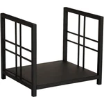 Home Impressions Square Hearthside Black Steel Fireplace Log Holder LG2118. Fixed Price $50.29.