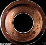 Dante Blue Flame Fireplace Bright Copper Floor Plate Ring For Valve Fpr.bc. Fixed Price $10.99.