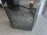 Southern Living Home Wellsley Fireplace Screen Tri-panel Estate Iron 50"X33". Fixed Price $100.00.
