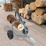 2000LBS Log Trailer Heavy Duty Transporting Cart Trolley Skidding Arch. Fixed Price $313.85.