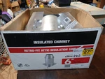 Supervent 6" Retro-fit Attic Insulation Shield JSC6SAIS Insulated Chimney. Fixed Price $27.00.