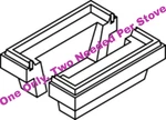 Central Boiler Upper Refractory For Classic Edge. Fixed Price $60.78.