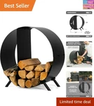 Rack Outdoor Indoor - 24 In. Circular Log Holder.... Fixed Price $225.88.