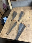Vintage Original Vermont Castings Defiant Wood Stove Legs Feet Set Lot Of 4 Usa. Fixed Price $149.99.