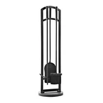 Pleasant Hearth Arched 4-PIECE Fireplace Tool Set New. Fixed Price $34.99.