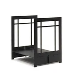 Fireplace Log Basket (textured Black (craftsman)). Fixed Price $193.44.