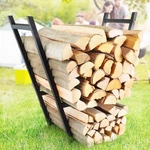 Qiang Ni Fireplace Holder: Indoor Log Rack For Firewood - 23 Inch. Fixed Price $45.12.