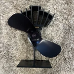 Ecofan Ultrair, Classic Styled, Heat Powered Wood Stove Fan, 125 Cfm, 810C. Fixed Price $40.00.