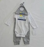Outfit 1ST Hanukkah Hat Cap Bodysuit Shirt Pants Baby Kyle & Deena Gift Set Of 3. Fixed Price $11.11.