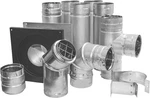 Duravent 3" Pellet Stove Kit Stainless Steel Pipe Exhaust AC-3000. Fixed Price $299.99.