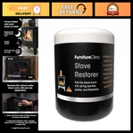 High Heat Matte Black Stove Paint Restores Cast Iron For Log Burners & Firep. Fixed Price $35.99.