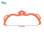 30 Inch Heavy Duty 2 Claw Timber Log Lifting Tongs For Hook Red. Fixed Price $42.67.