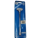 Blue Flame Gas Valve Key 8" Chrome Universal Log Lighter Fireplace Heater 1/4". Fixed Price $14.99.