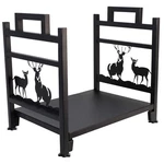 Inno Stage Firewood Log Rack, Iron Lumber Storage Medium, Blackrack. Fixed Price $57.10.