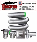 Chimney Liner Kit 316TI Flexible Stainless Steel, Various Sizes Available. Fixed Price $914.99.