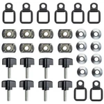 8X Hardtop Screw Fastener Nuts Bolts Kit For 1995-2018 Jeep Wrangler & 4 Door. Fixed Price $18.50.