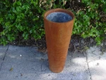 Teak Wood Smith Hawken Floor Vase Cane Umbrella Holder Design Danish Modern. Fixed Price $99.95.