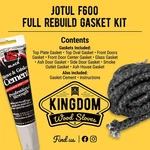 Jotul F600 Firelight Full Rebuild Gasket Kit W/cement *free Shipping!*. Fixed Price $69.50.
