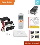 TL1003 Deluxe Gas Fireplace Remote Kit With Thermostat And Timer Control. Fixed Price $90.99.