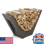 STEP2 Longhorn Firewood Rack Nest Log Holder For Outdoor Indoor Use. Fixed Price $142.48.