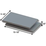 Quadra-fire Baffle Board Set: SRV7033-209-AMP. Fixed Price $179.95.