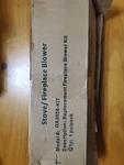 GA3650-K1 Fireplace Blower Fan Kit Silver. Fixed Price $45.00.
