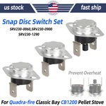3X For Quadra-fire Classic Bay CB1200 Snap Disc Switch Set SRV230-0060 #1 #2 #3. Fixed Price $25.19.