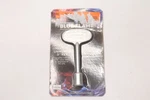 Blue Flame 3 In. Universal Gas Valve Key Satin Chrome. Fixed Price $5.53.