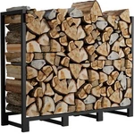 4FT Outdoor Firewood Rack Holder For Fireplace Storage, Adjustable .... Fixed Price $64.51.