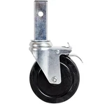 Metaltech I-C1CAS5 Heavy Duty 5" Caster With No Locking Pin. Fixed Price $15.96.