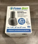 Perma-boot Pipe Repair Flashing Adjustable 1.5 In. I.d. To 3 Vent. Fixed Price $31.50.
