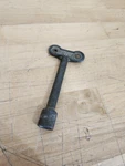 Vintage Prier Metal Kcmo 4" Hydrant Key Square Valve Drive. Fixed Price $13.99.