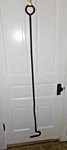 Vintage 60 Iron Handle Fireplace Hearth Wood Burner Log Poker Tool Camping #2. Fixed Price $11.00.