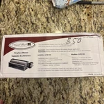 Pleasant Hearth GFB100 Vent-free Fireplace Blower Open Box. Fixed Price $29.48.