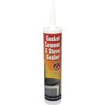 (1)-MEECOS Red Devil 10.3 Oz. Black Stove Door Gasket Cement & Sealer 110C. Fixed Price $17.99.