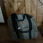 Bonthee Firewood Carrier Bag Waxed Canvas Waterproof Extra Large Log. Fixed Price $31.66.