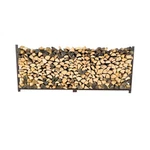Woodhaven 10 Foot Brown Outdoor Firewood Rack Cover - Made In Usa Holds .... Fixed Price $242.13.