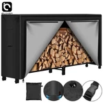 8FT Firewood Log Rack Cover Waterproof Storage Holder Heavy Duty Outdoor. Fixed Price $28.51.