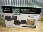 Shelterlogic 90460 Lumbar Firewood Adjustable Abs Plastic Brackets New. Fixed Price $37.99.