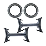Us Stove BKAD500 Cast Iron Double Barrel Camp Adapter Kit Small, Black. Fixed Price $58.99.